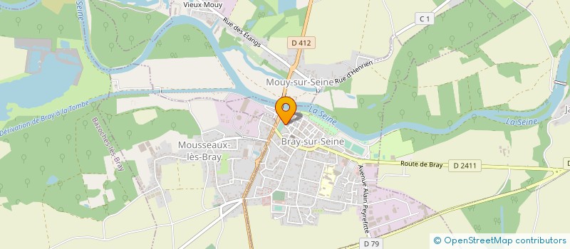 localisation de l'entreprise OFFICE NOTARIAL DE LA BASSEE à BRAY-SUR-SEINE
