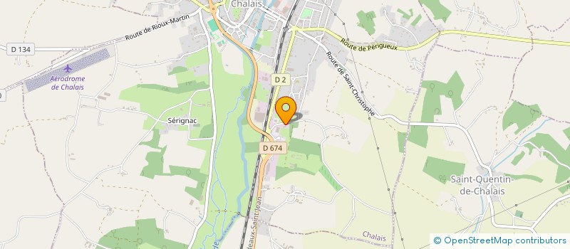 localisation de l'entreprise OFFICE NOTARIAL DE LA TUDE à CHALAIS