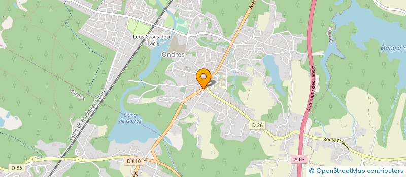 localisation de l'entreprise OFFICE NOTARIAL DES BARTHES  ONDRES