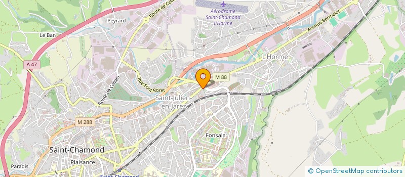 localisation de l'entreprise OFFICE NOTARIAL DES PORTES DU PILAT  SAINT-CHAMOND