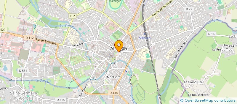 localisation de l'entreprise OFFICE NOTARIAL DU PLENITRE à ALENCON