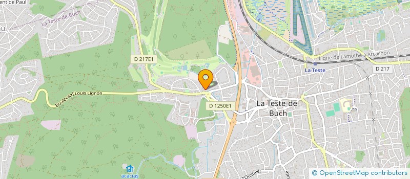 localisation de l'entreprise OFFICE NOTARIAL DU PYLA  LA TESTE-DE-BUCH