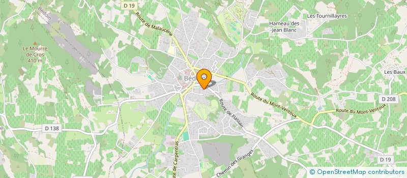 localisation de l'entreprise OFFICE NOTARIAL DU VENTOUX  BEDOIN