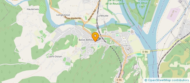 localisation de l'entreprise OFFICE NOTARIAL DU VIVARAIS à VIVIERS