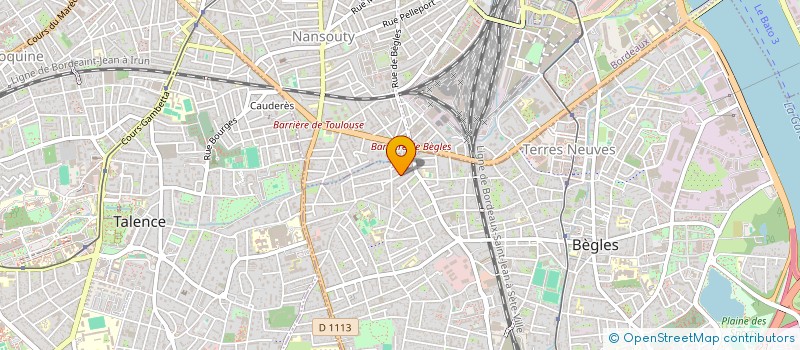 localisation de l'entreprise OFFICE NOTARIAL EMMANUELLE BOUZONIE à BEGLES