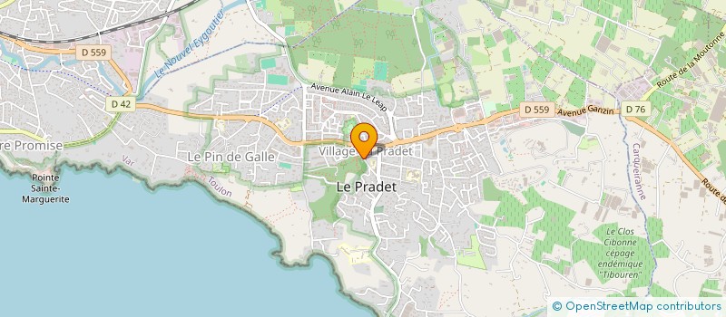 localisation de l'entreprise OFFICE NOTARIAL LA PLACE PRADETANE  LE PRADET