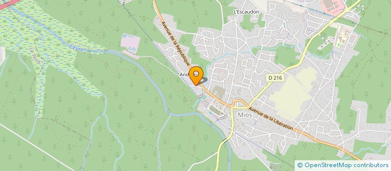 localisation de l'entreprise OFFICE NOTARIAL LE ROHELLEC ET ASSOCIES  MIOS