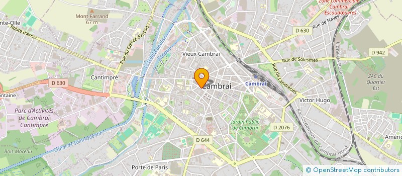 localisation de l'entreprise OFFICE NOTARIAL LLPC  CAMBRAI
