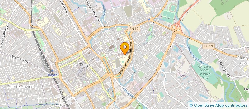 localisation de l'entreprise OFFICE OEUVR EDUC SOC AUBE à TROYES