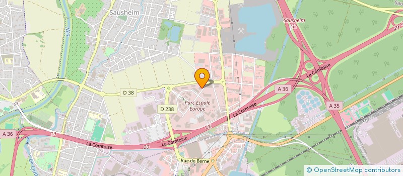 localisation de l'entreprise OFFICE PARTNER FRANCE à SAUSHEIM