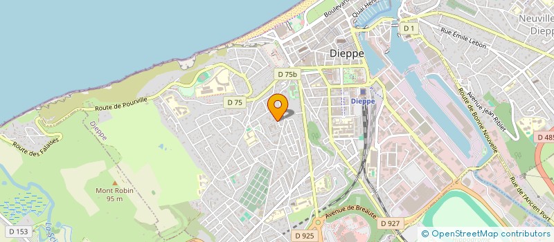 localisation de l'entreprise OFFICE PERSONNES AGEES DE DIEPPE  DIEPPE