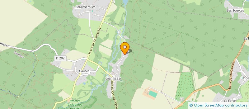 localisation de l'entreprise OFFICE & PLUME ASSIST'  SENLISSE