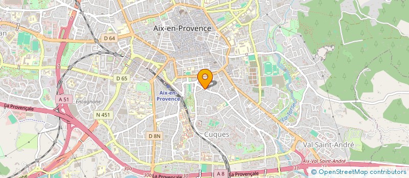 localisation de l'entreprise OFFICE PRESSING à AIX-EN-PROVENCE