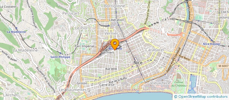 localisation de l'entreprise OFFICE PROVENCAL LA MAISON DE LA CHANCE à NICE