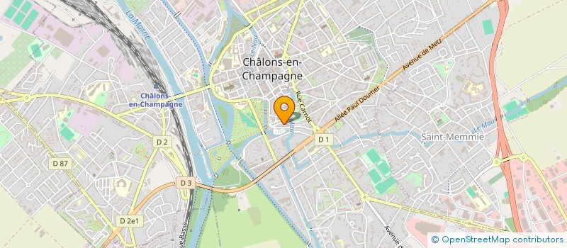 localisation de l'entreprise OFFICE PUBLIC DEPARTEMENTAL D HLM à CHALONS-EN-CHAMPAGNE