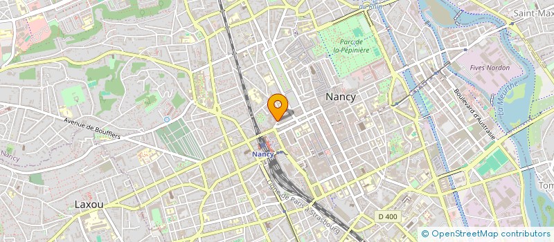 localisation de l'entreprise OFFICE PUBLIC HLM DE NANCY  NANCY