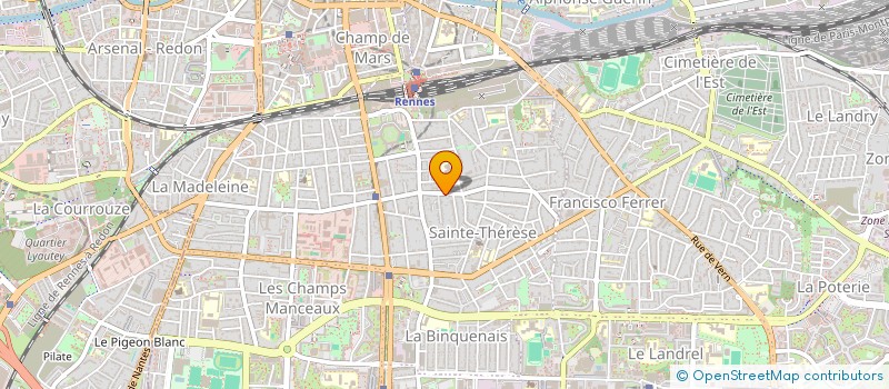 localisation de l'entreprise OFFICE RADIO RENNES à RENNES
