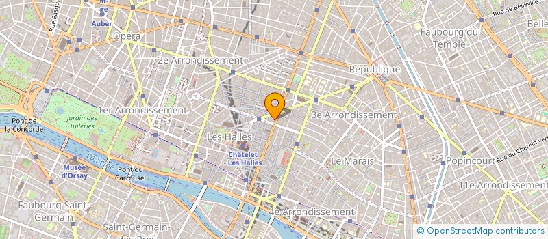localisation de l'entreprise OFFICE REPRESENT MARCHE COMMUN à PARIS