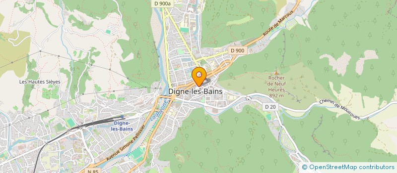 localisation de l'entreprise OFFICE RETRAITE TEMPS LIBRE à DIGNE-LES-BAINS