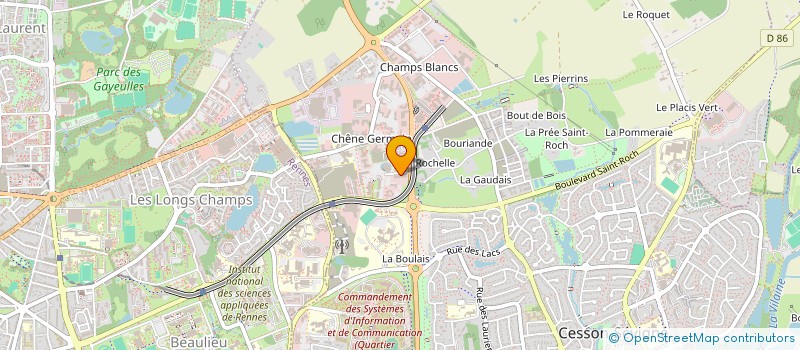localisation de l'entreprise OFFICE SANTE TERRITOIRES à CESSON-SEVIGNE