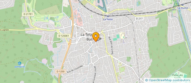 localisation de l'entreprise OFFICE TCHANQUE  LA TESTE-DE-BUCH