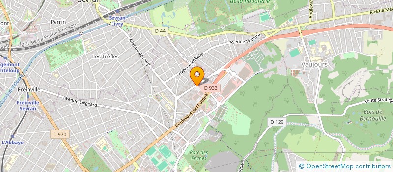 localisation de l'entreprise OFFICE TECHNICO COMMERCIAL PARISIEN à LIVRY-GARGAN