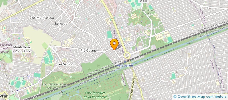 localisation de l'entreprise OFFICE TIME  VILLEPINTE