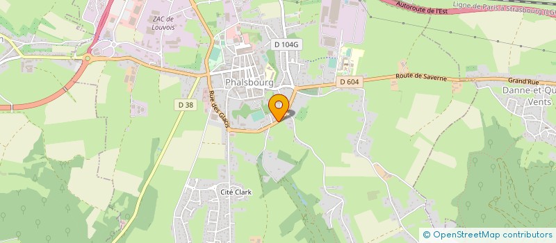 localisation de l'entreprise OFFICE TOURISME ASS PHALSB PROMO TOURIST  PHALSBOURG