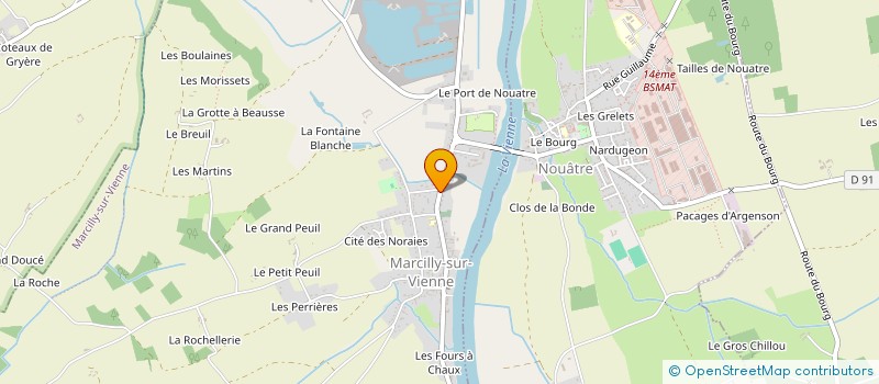 localisation de l'entreprise OFFICE TOURISME DES VALLEES DE LA MANSE à SAINT-EPAIN