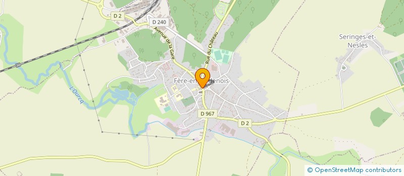 localisation de l'entreprise OFFICE TOURISME FERE EN TARDENOIS ET REG  FERE-EN-TARDENOIS