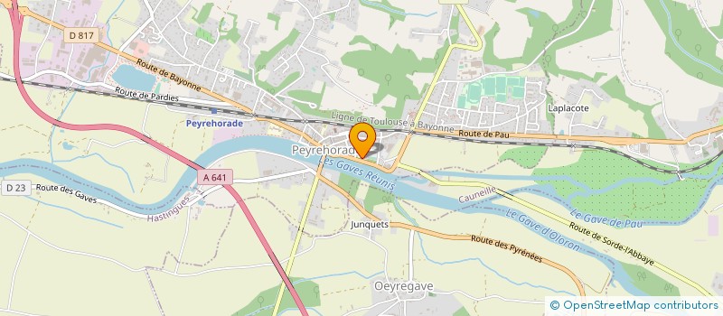 localisation de l'entreprise OFFICE TOURISME PEYREHORADE PAYS D'ORTHE à PEYREHORADE