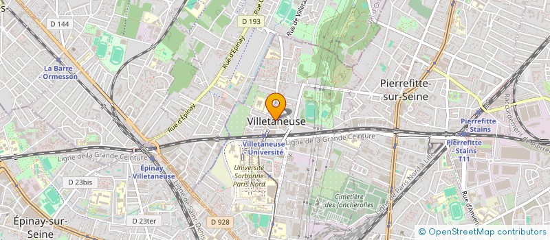 localisation de l'entreprise OFFICE VACANCES & LOISIRS VILLETANEUSE à VILLETANEUSE
