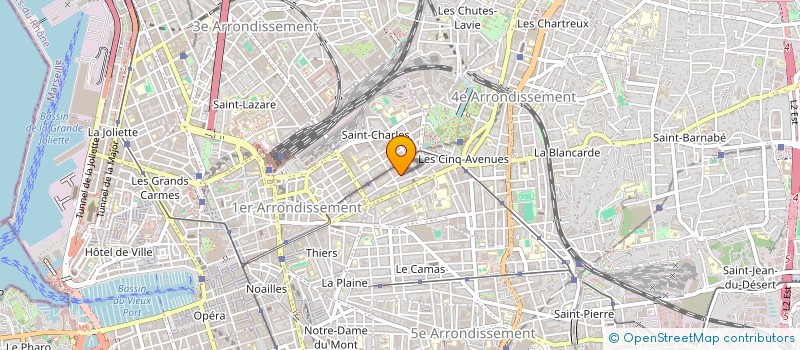 localisation de l'entreprise OFFICEABC à MARSEILLE