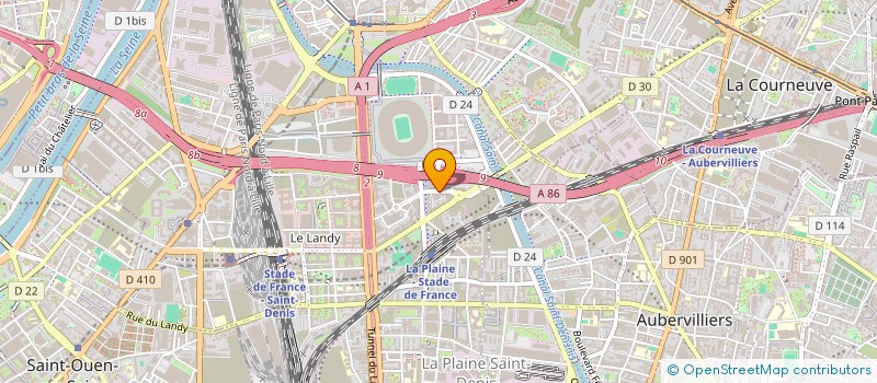 localisation de l'entreprise OFFICEXPRESS à SAINT-DENIS