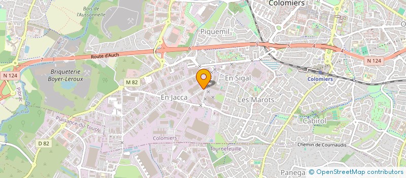 localisation de l'entreprise OFFICIAL DIGITAL STORE à COLOMIERS