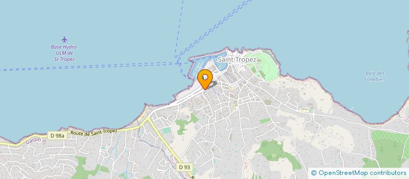 localisation de l'entreprise OFFICIAL LIMOUSINE à SAINT-TROPEZ