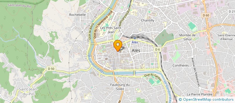 localisation de l'entreprise OFFICIAL STREET  ALES