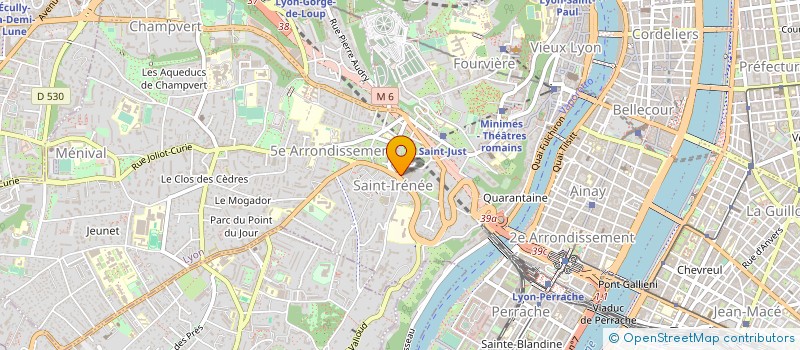 localisation de l'entreprise OFFICIALITE INTERDIOCESAINE DE LYON à LYON