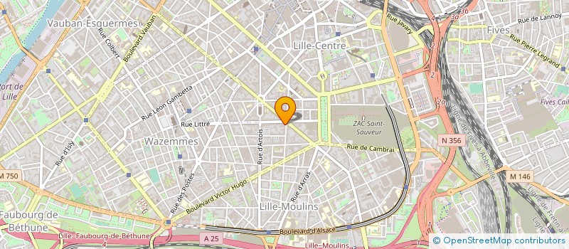 localisation de l'entreprise OFFICIEL DES NUISIBLES à LILLE