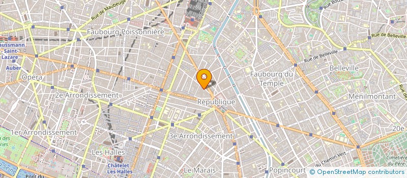 localisation de l'entreprise OFFICIEL DES PERMIS DE CONSTRUIRE à PARIS