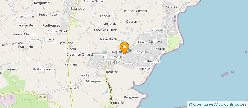 localisation de l'entreprise OFFICIIS  PLOUNEOUR-BRIGNOGAN-PLAGES