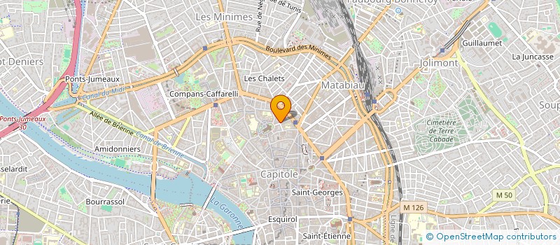 localisation de l'entreprise OFFICIIS  TOULOUSE