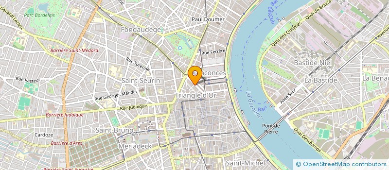 localisation de l'entreprise OFFIPARTNERS  BORDEAUX