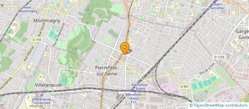 localisation de l'entreprise OFFIPRO à PIERREFITTE-SUR-SEINE