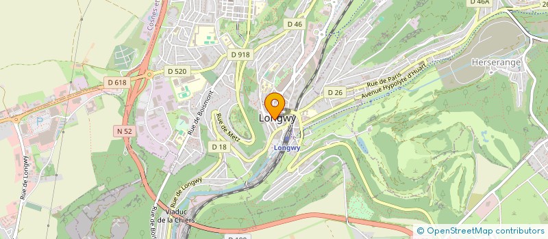 localisation de l'entreprise OFFISHALL BOUTIK à LONGWY