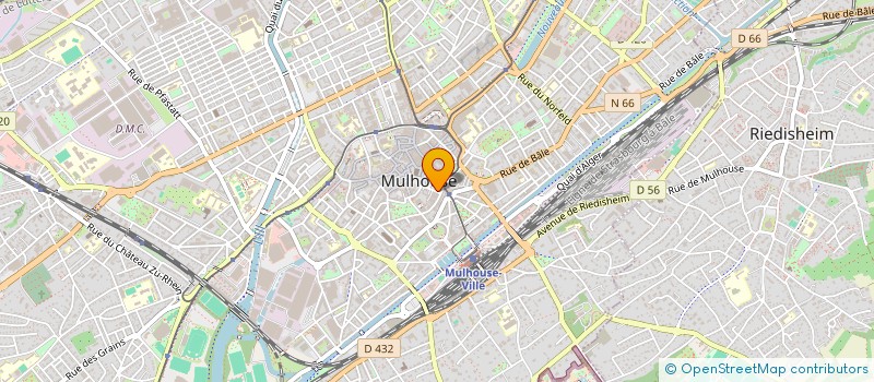 localisation de l'entreprise OFFLINE STORE à MULHOUSE