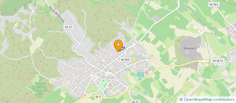 localisation de l'entreprise OFFNOT à PIGNAN