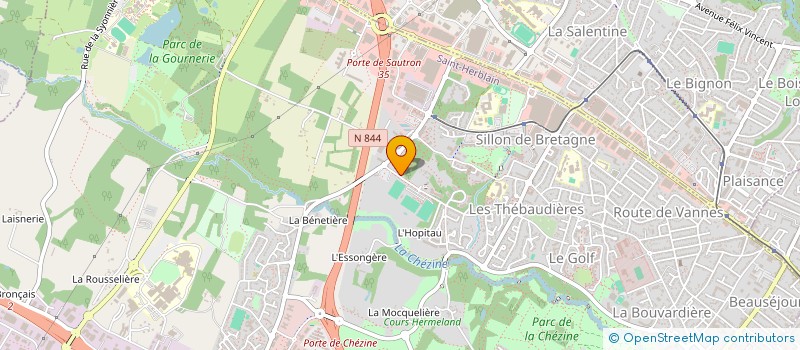 localisation de l'entreprise OFFO à SAINT-HERBLAIN