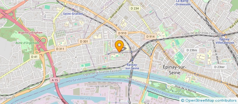 localisation de l'entreprise OFFO TRANSPORTS à EPINAY-SUR-SEINE
