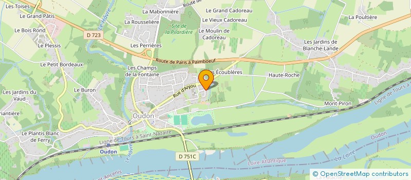 localisation de l'entreprise OFFRIAN RUM  OUDON